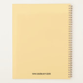 Grappige appel- en wormonderwijs woordspeling kuns planner (Achterkant)