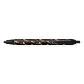 Grappige appels met ABC Zwarte Inkt Pen (Achterkant)