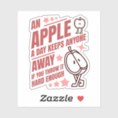 Grappige Apple Gezegden Sticker (Vel)