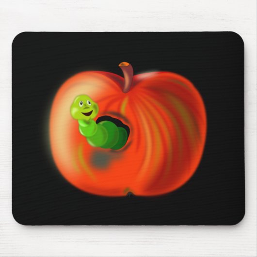 Grappige Apple Muismat (Voorkant)