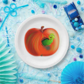 Grappige Apple Paper Borden Papieren Bordje (Feest)