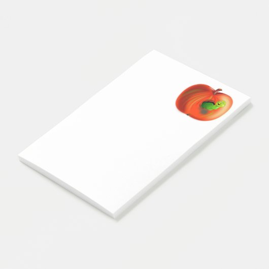 Grappige Apple Post-it® notes (Schuin)