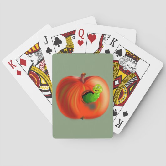 Grappige Apple speelkaarten (Achterkant)