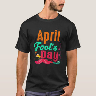 Grappige april grap dag grap feestje kostuum vrouw t-shirt