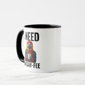 Grappige Ara Papegaai Vogel Liefhebber Pun Humor S Mok (Voorkant links)