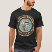 Grappige Archeologie Shopping Humor T-shirt (Voorkant)