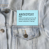 Grappige Archivistische Definitie Badge Button (Insitu)