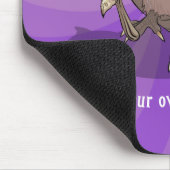 Grappige Armadillo Voeg je eigen tekst toe Hypnoti Muismat (Hoek)