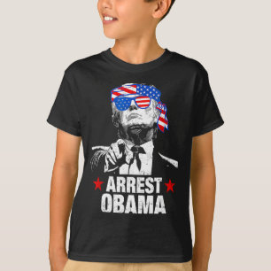 Grappige Arrestatie Obama 2025 Shirt Arrestatie Ob