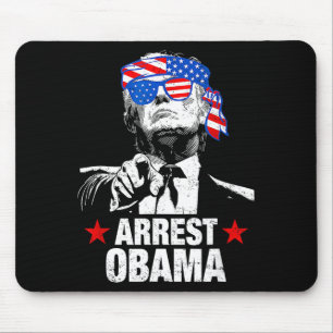 Grappige Arrestatie Obama 2025 Shirt Arrestatie Ob Muismat