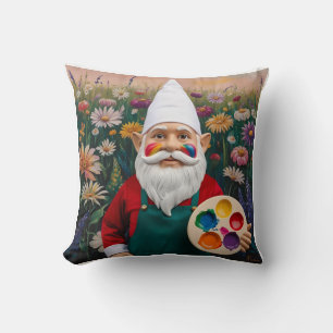 Grappige artiest Gnome: Moederdag meesterwerk Kussen