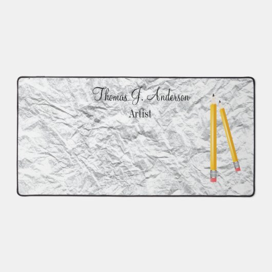 Grappige artiest schrijver etc. bureau mat pad (Voorkant)