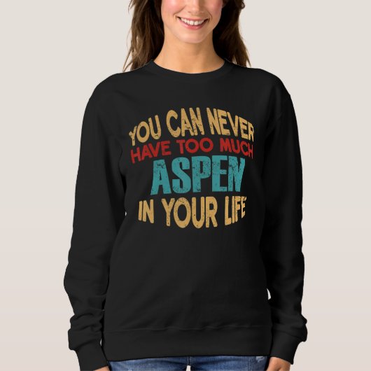 Grappige Aspen gepersonaliseerde Tshirt Voornaam J (Voorkant)