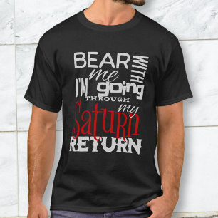 Grappige Astrologie Saturn Return T-shirt