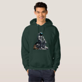 Grappige Astronaut Quote " Ik heb meer ruimte nodi Hoodie (Voorkant volledig)