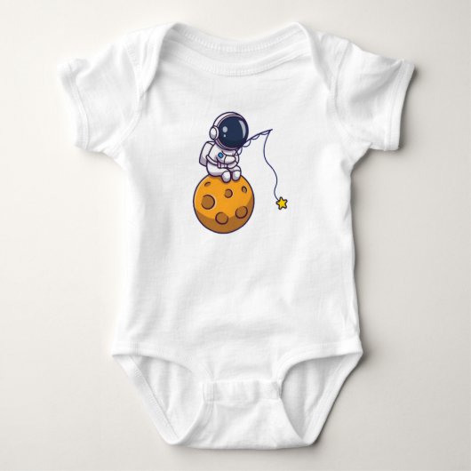 Grappige astronaut romper (Voorkant)