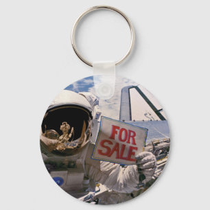 Grappige astronaut - Satellieten te koop Sleutelhanger