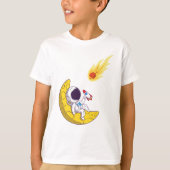 grappige astronaut t-shirt (Voorkant)