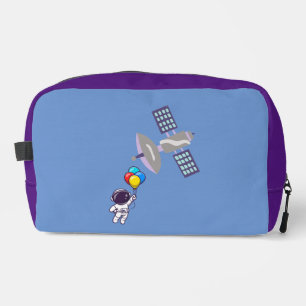 grappige astronaut toilettasje