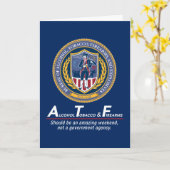 Grappige ATF Aangepaste Wenskaarten Kaart (Gele Bloem)