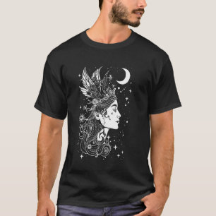 Grappige Athena Griekse mythologie Godin Witchy T-shirt