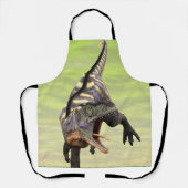 Grappige Aucasaurus Brullende Prehistorische Dino Schort (Voorkant)