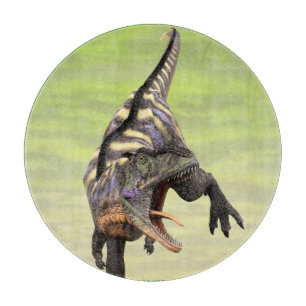 Grappige Aucasaurus Brullende Prehistorische Dino Snijplank