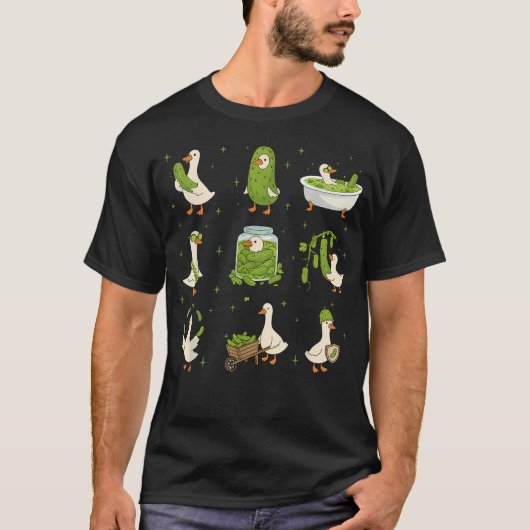 Grappige Augurk Liefhebber Onzinnig T-shirt (Voorkant)