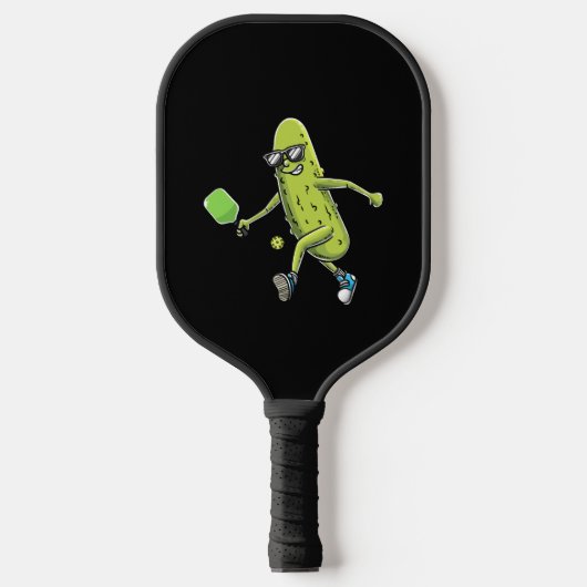 Grappige augurk liefhebbers dille pickleball spele paddle (Voorkant)