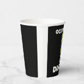 Grappige augurk liefhebbers dille pickleball spele papieren bekers (Rechts)