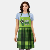 Grappige augurk liefhebbers word art sarcasme schort (Gedragen)