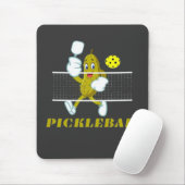 Grappige Augurk Speelt Pickleball  Muismat (Met muis)