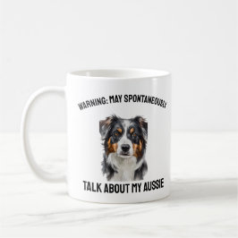 Grappige Aussie Dog Talk Grappige koffie mok Mok
