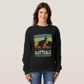 Grappige Australia Day Grappige Australische Kango Trui (Voorkant volledig)