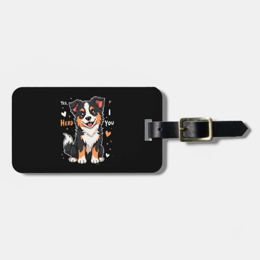 Grappige Australian Shepherd Moeder Cadeaus Aussie Bagagelabel (Voorkant horizontaal)
