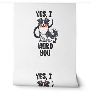Grappige Australian Shepherd Moeder Cadeaus Aussie Behang