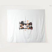 Grappige Australian Shepherd Moeder Cadeaus Aussie Wandkleed (Voorkant (horizontaal))