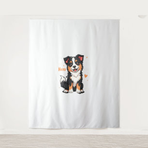 Grappige Australian Shepherd Moeder Cadeaus Aussie Wandkleed