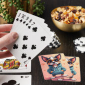 Grappige Australische Cattle Dog Kawaii Hond Pokerkaarten (Insitu)