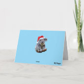 Grappige Australische kerstvakantie Kaart (Achterkant)