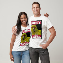 Grappige Australische parkiet kunst T-shirt