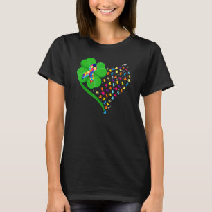 Grappige Autisme Klaver Autisme Moeder Jongen St.  T-shirt