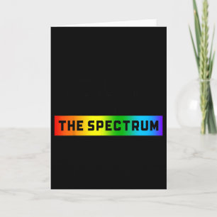 Grappige autisme meme Ik sta niet op het spectrum  Kaart