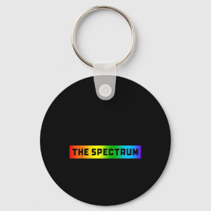 Grappige autisme meme Ik sta niet op het spectrum Sleutelhanger