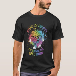 Grappige Autisme Neurodiversiteit Vier Het Spectru T-shirt
