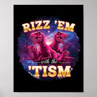 Grappige Autisme Rizz Ze Met De Tism Dinosaur Meme