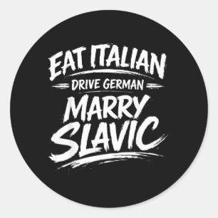 Grappige Auto Humor Rij Meme Sarcastische Bestuurd Ronde Sticker