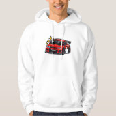 Grappige Auto Liefhebber Pullover Hoodie (Voorkant)