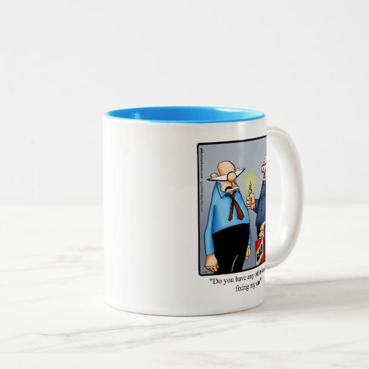 Grappige Auto Mechanic Humor Mok Gift (Voorkant rechts)