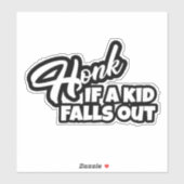 Grappige auto vinyl auto decal sticker (Vel)